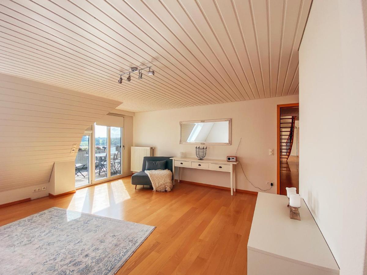 Rheinloft 3 - Grosse Giebelwohnung Mit Dachterrassen An Der Rheinpromenade Эммерих Экстерьер фото